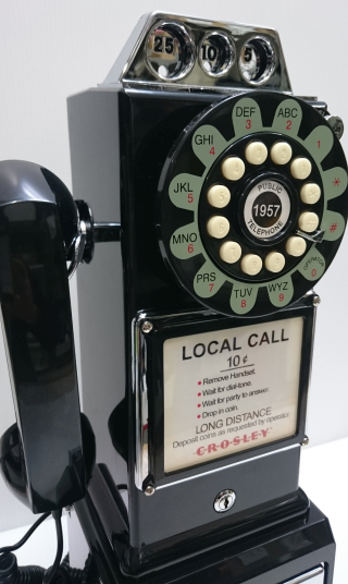 クロスリー 1950’アメリカ レトロ公衆電話型電話機 買取＆販売情報! フライズ鳥栖店
