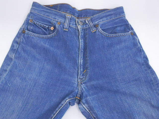 注目 【雰囲気◎】60s Levis505 BIGE ボタン裏5 セルビッチ 赤耳