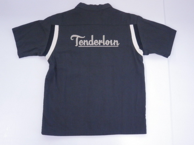 テンダーロイン TENDERLOIN 刺繍半袖ボーリングシャツ / XS