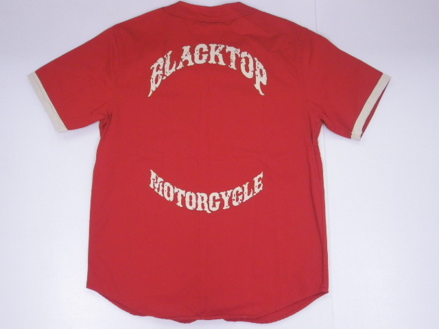 Blacktop MOTORCYCLE ブラックトップ モーターサイクル フェルトパッチ ベースボールシャツ size-L 買取＆販売情報！　フライズ鳥栖店！
