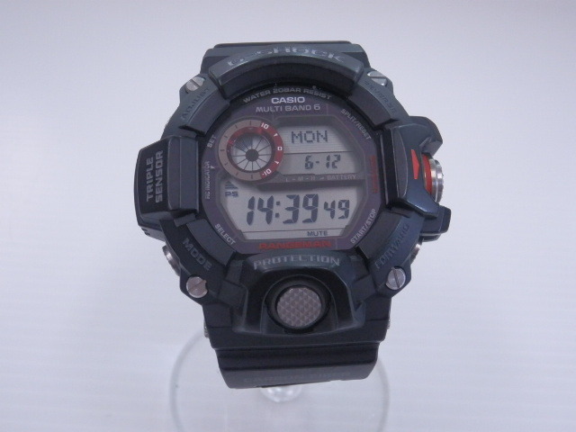 CASIO G-SHOCK Gショック カシオ 腕時計 レンジマン RENGEMAN GW-9400J-1JF ブラック 美品 買取＆販売情報！