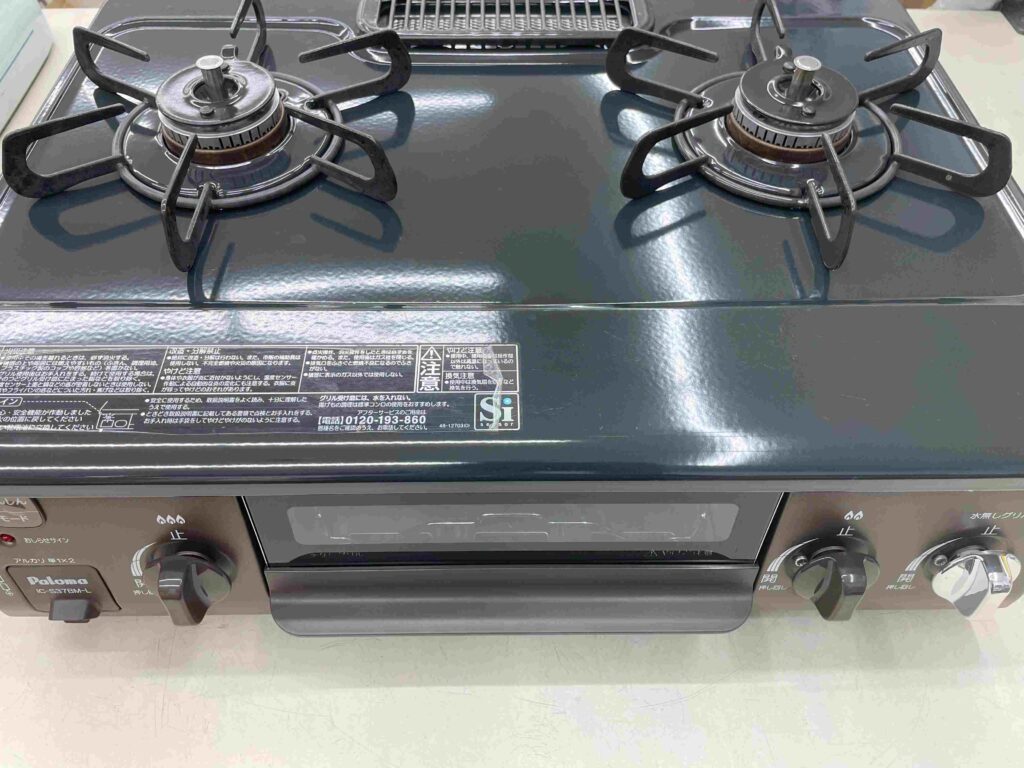 パロマ ガスコンロ LPガス IC-S87K-1L 2021年製 【公式通販】